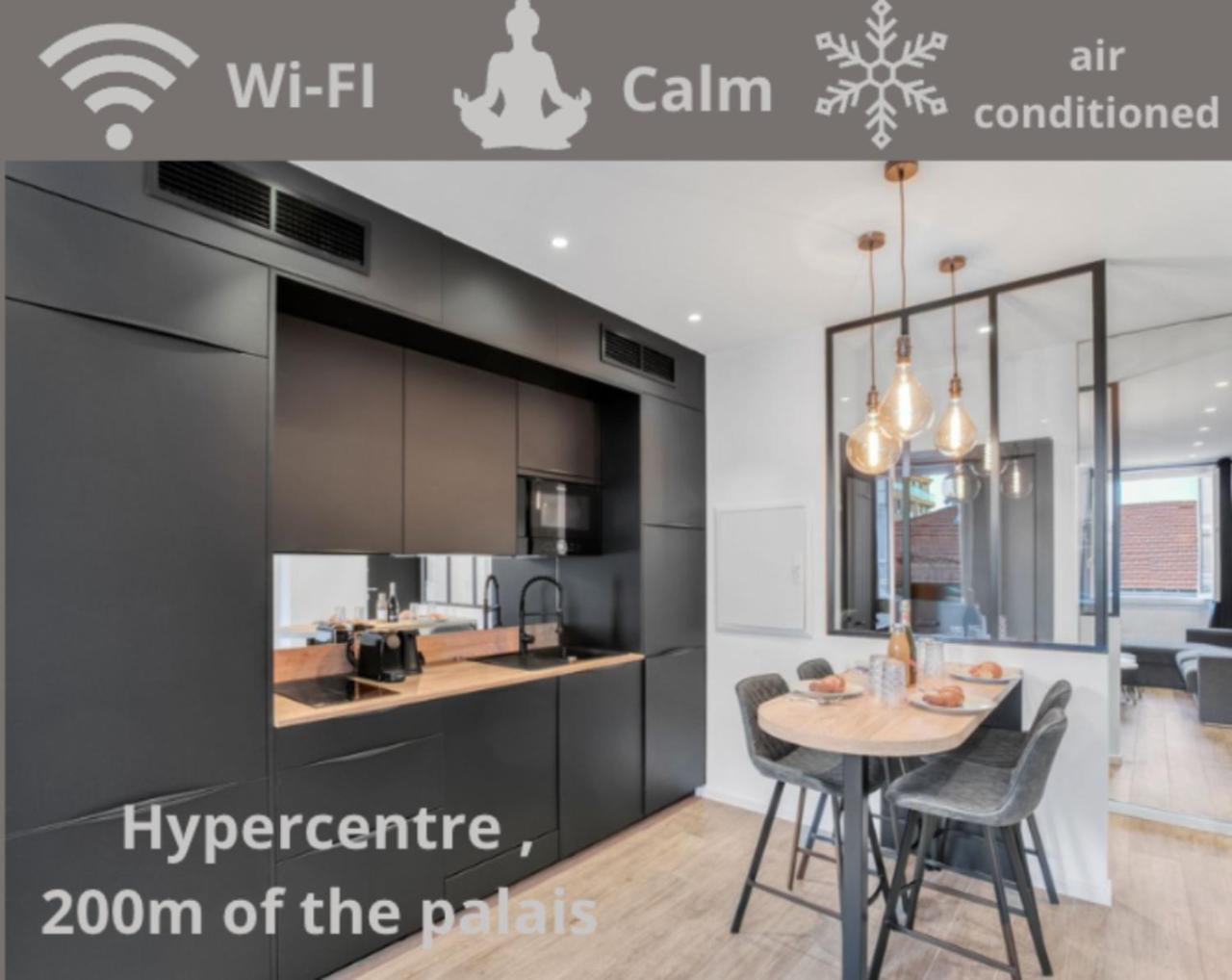 Appartement F3 Notre-dame , Hypercentre A 2 Minute Du Palais Des Congres Cannes